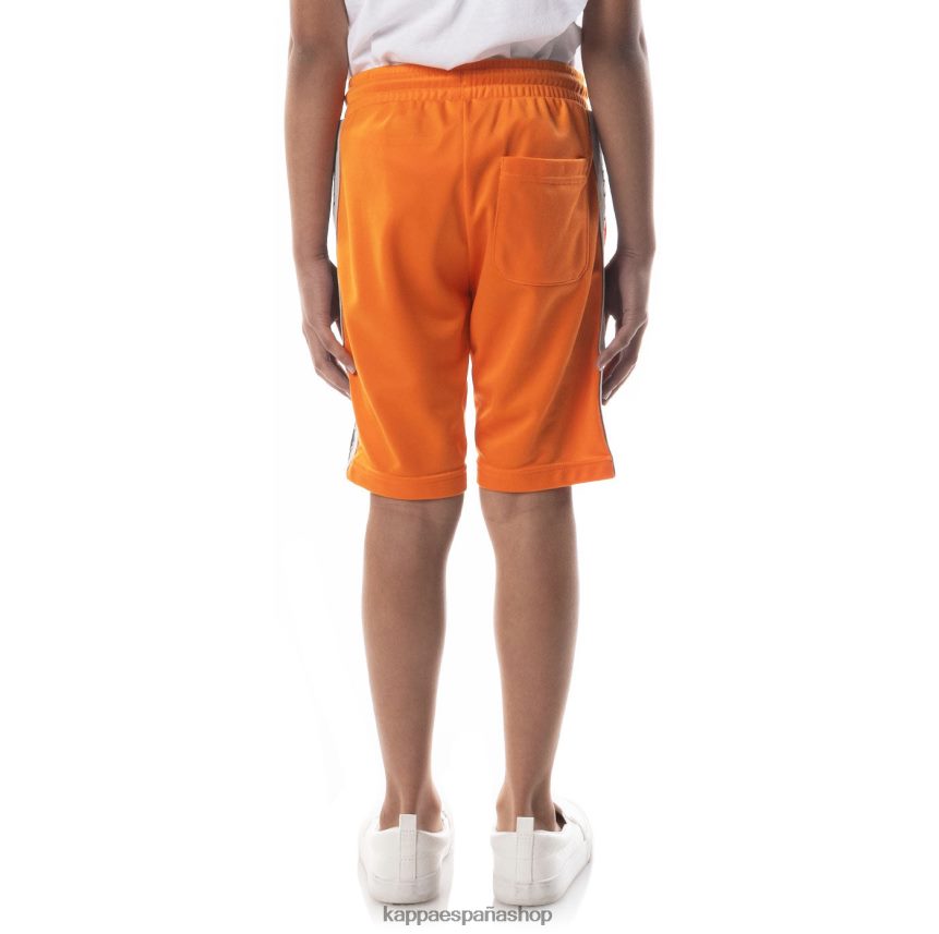 Kappa niños shorts daedi con cinta del logo naranja 4P8JZR626