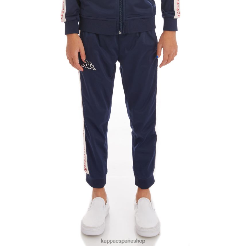 Kappa niños pantalones de chándal alic 2 con cinta del logo para niños Armada 4P8JZR485