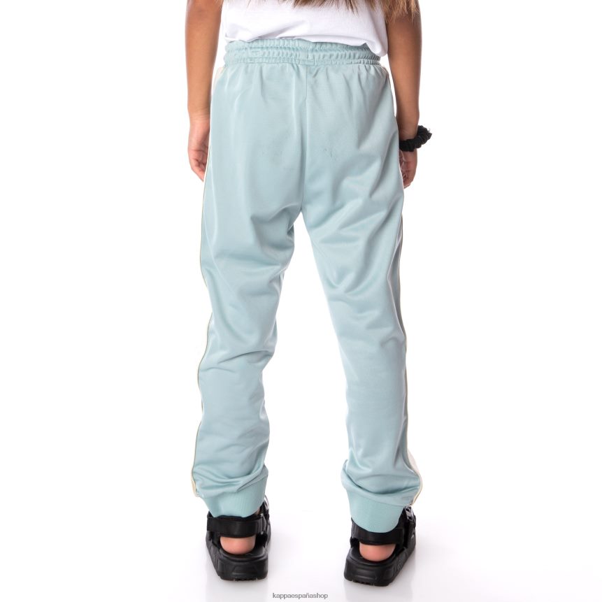 Kappa niños pantalones de chándal alic 2 con cinta del logo para niños azul claro 4P8JZR456
