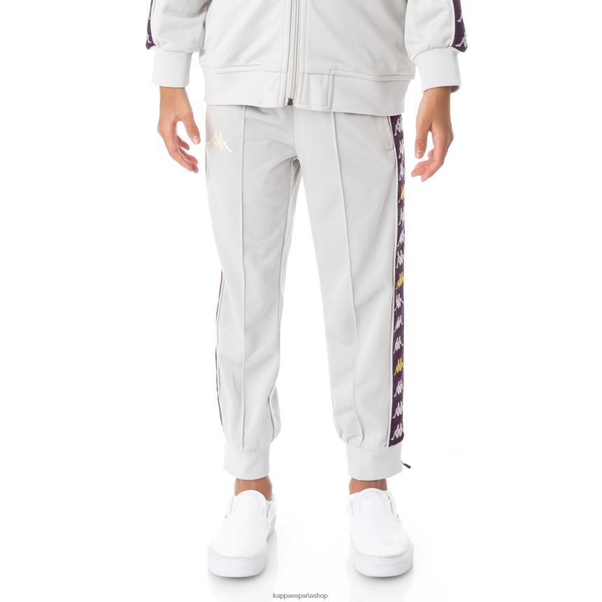 Kappa niños pantalones deportivos 222 banda deky para niños gris plata 4P8JZR498