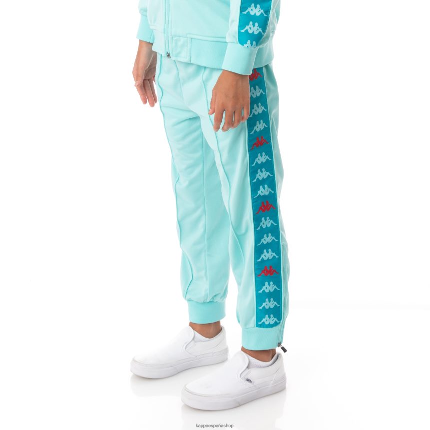 Kappa niños pantalones deportivos 222 banda deky para niños pavo real 4P8JZR499