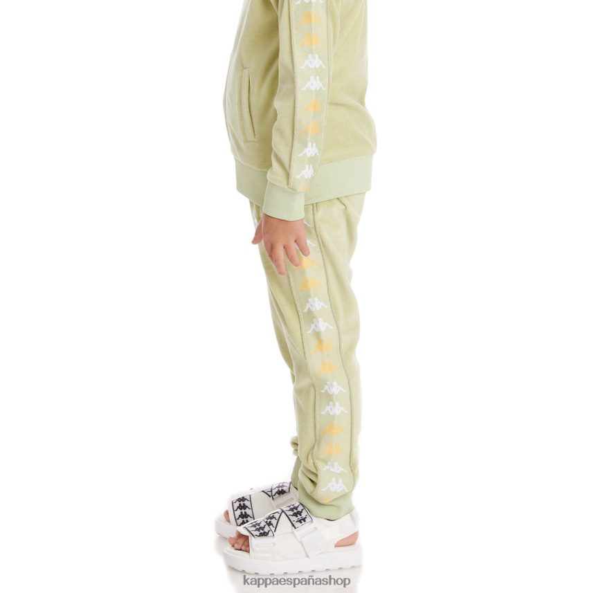 Kappa niños pantalones deportivos 222 banda lorence para niños salvia verde 4P8JZR479