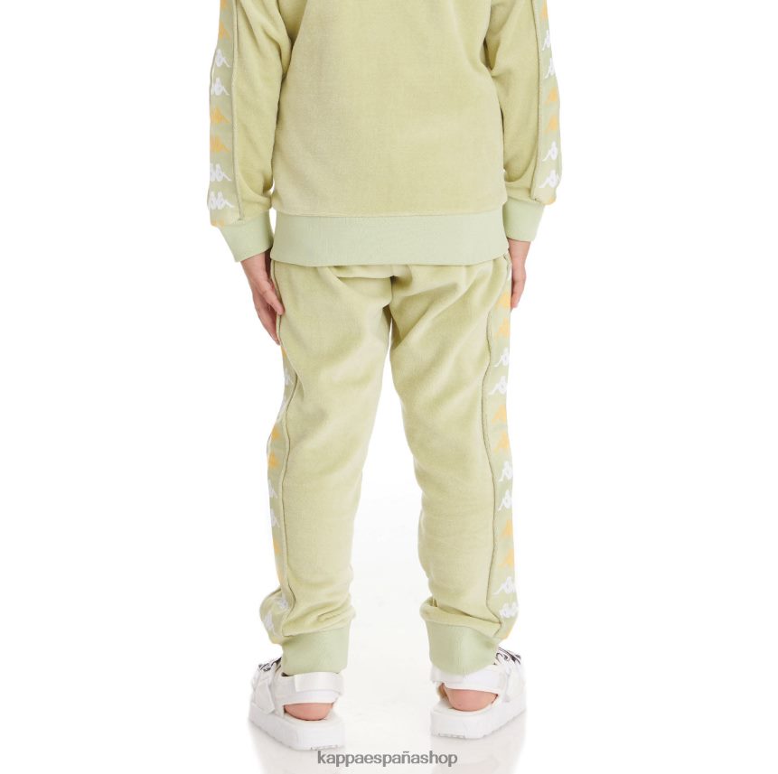 Kappa niños pantalones deportivos 222 banda lorence para niños salvia verde 4P8JZR479