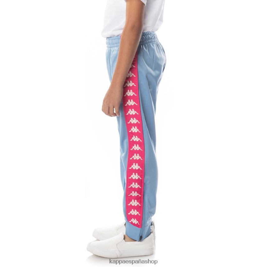 Kappa niños pantalones deportivos 222 banda rastoriazz para niños rosa azul claro 4P8JZR465