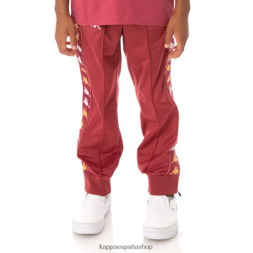 Kappa niños pantalones deportivos 222 banda rastoriazzin para niños borgoña 4P8JZR487