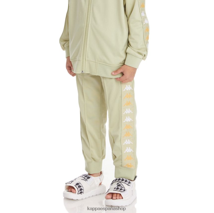 Kappa niños pantalones deportivos 222 banda rastoriazzin para niños salvia verde 4P8JZR481