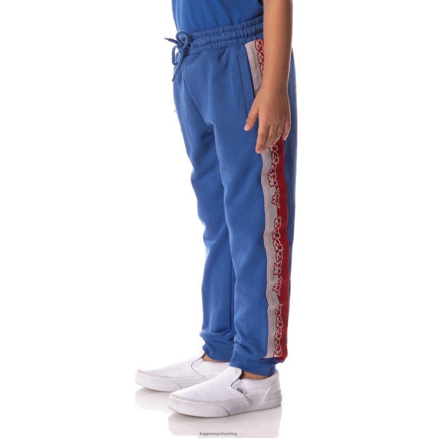 Kappa niños pantalones de chándal danira con cinta del logo azul 4P8JZR576