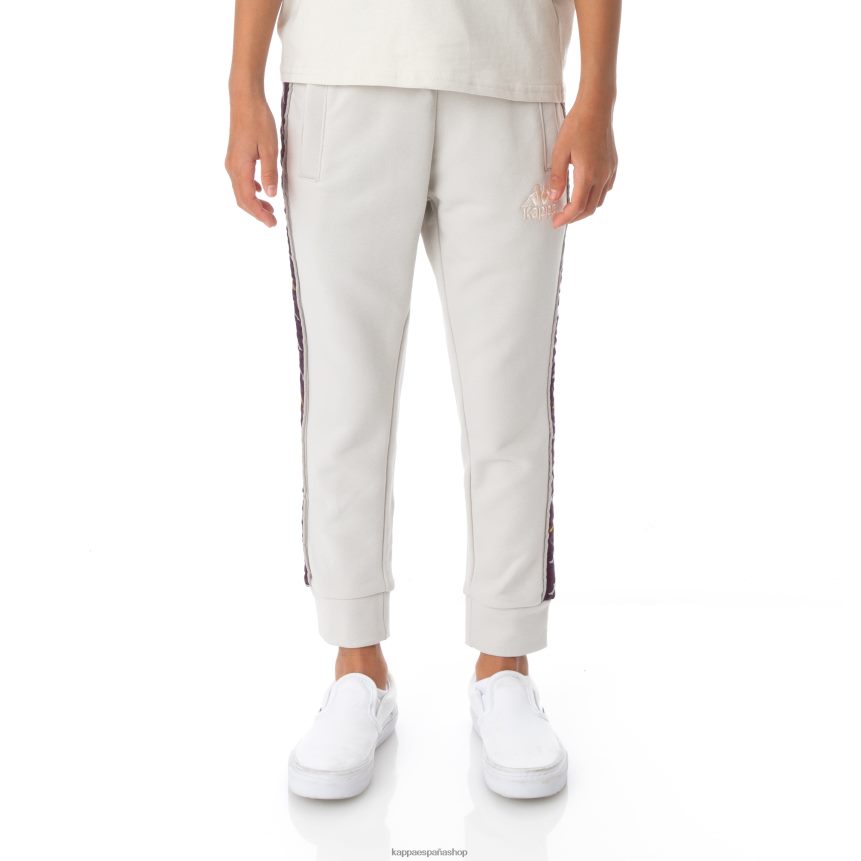 Kappa niños pantalones deportivos 222 banda alanz 3 niños gris plata 4P8JZR611