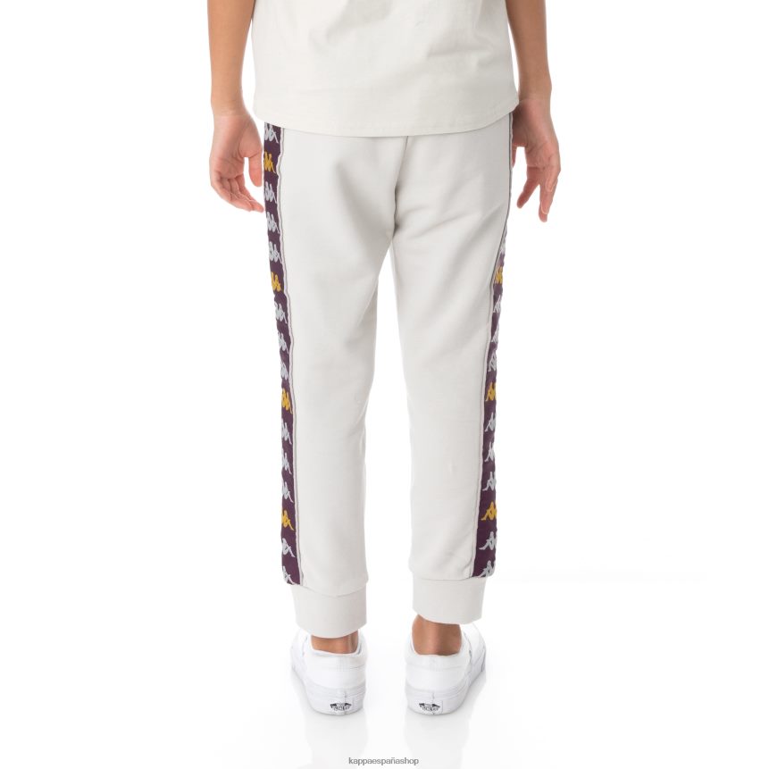Kappa niños pantalones deportivos 222 banda alanz 3 niños gris plata 4P8JZR611