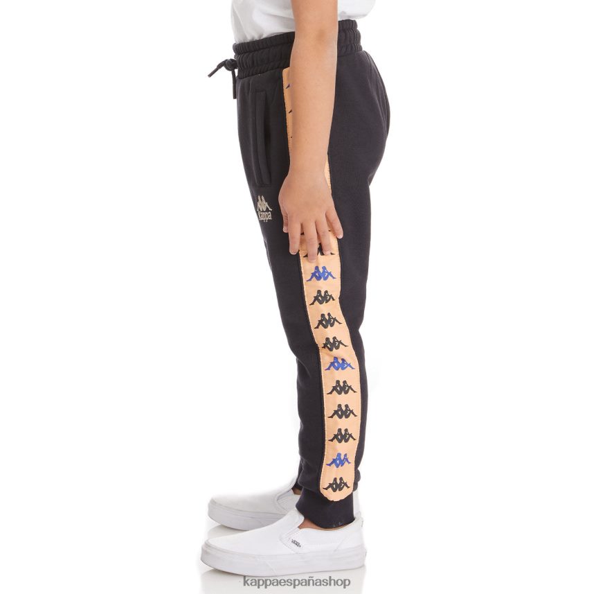 Kappa niños pantalones deportivos 222 banda alanz 3 niños negro 4P8JZR606