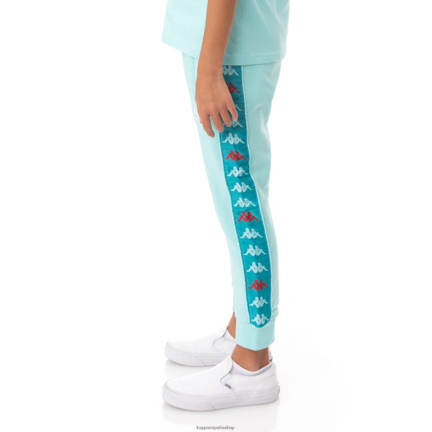 Kappa niños pantalones deportivos 222 banda alanz 3 niños pavo real 4P8JZR612