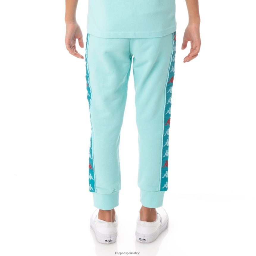 Kappa niños pantalones deportivos 222 banda alanz 3 niños pavo real 4P8JZR612