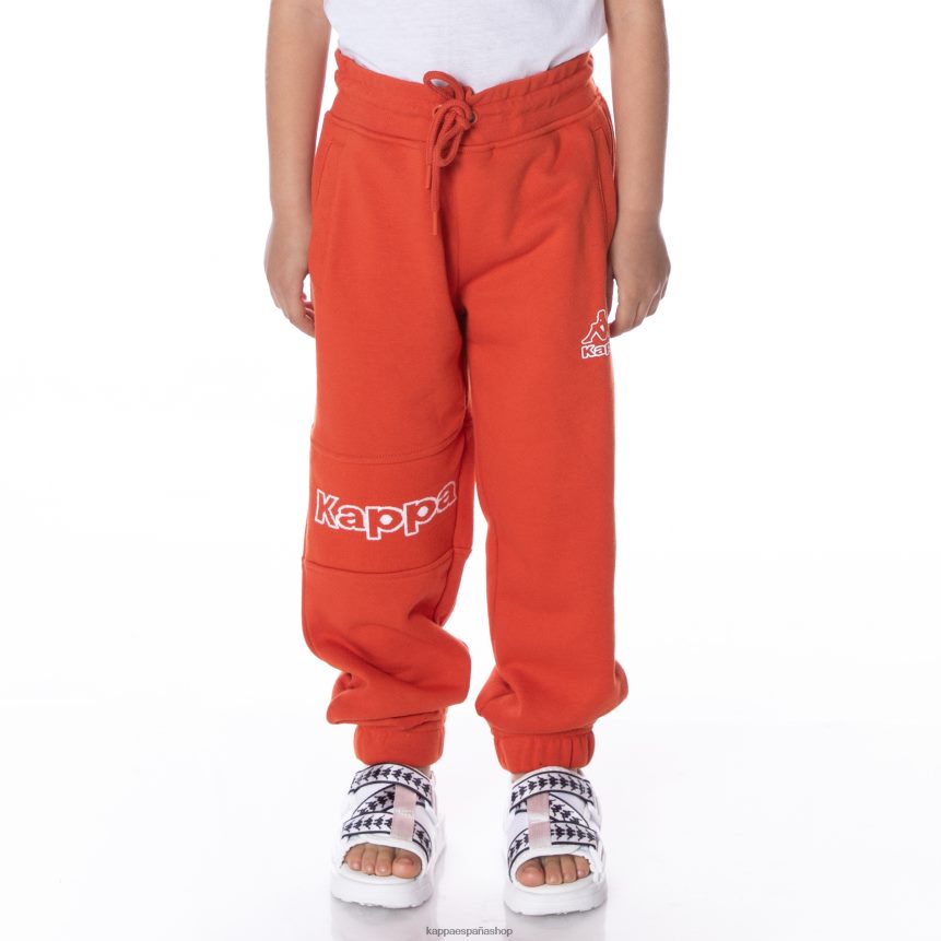 Kappa niños pantalones deportivos arctplus con logo para niños naranja quemada 4P8JZR563