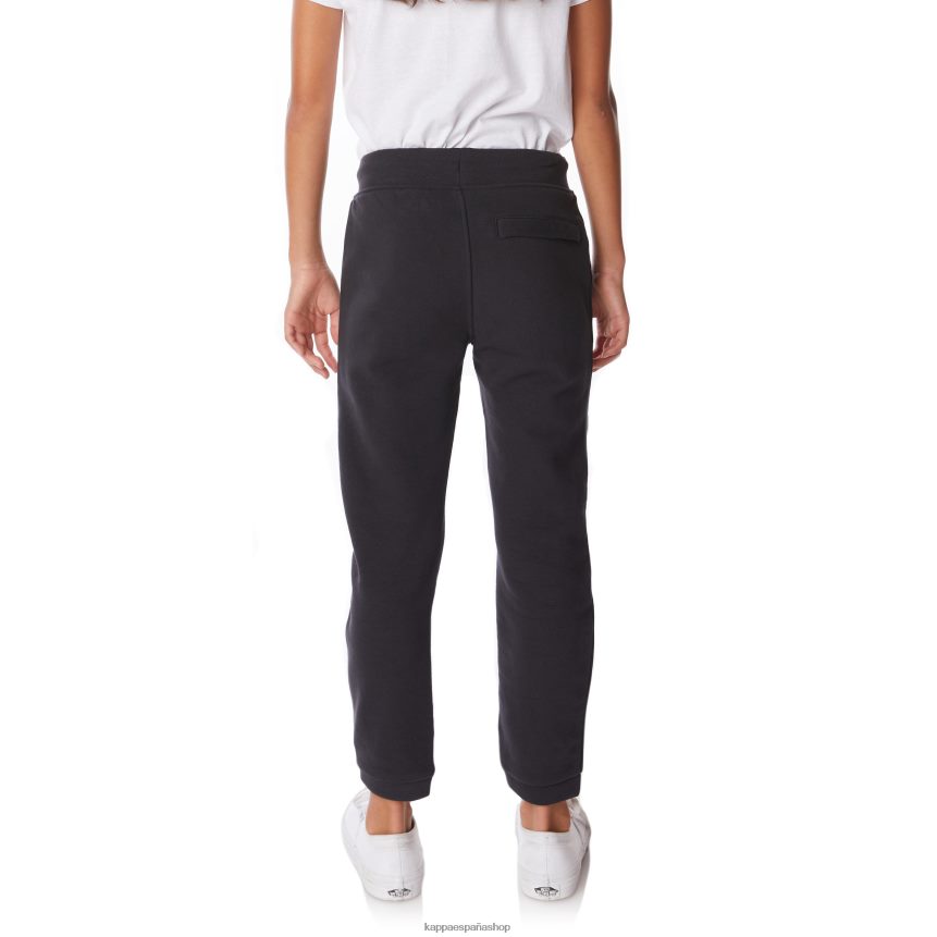 Kappa niños pantalones deportivos arsyx con logo para niños humo negro 4P8JZR568