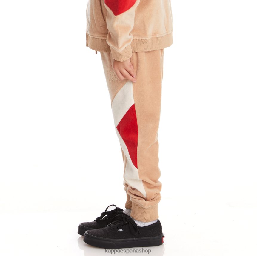 Kappa niños pantalones deportivos ayo con logo para niños beige 4P8JZR587