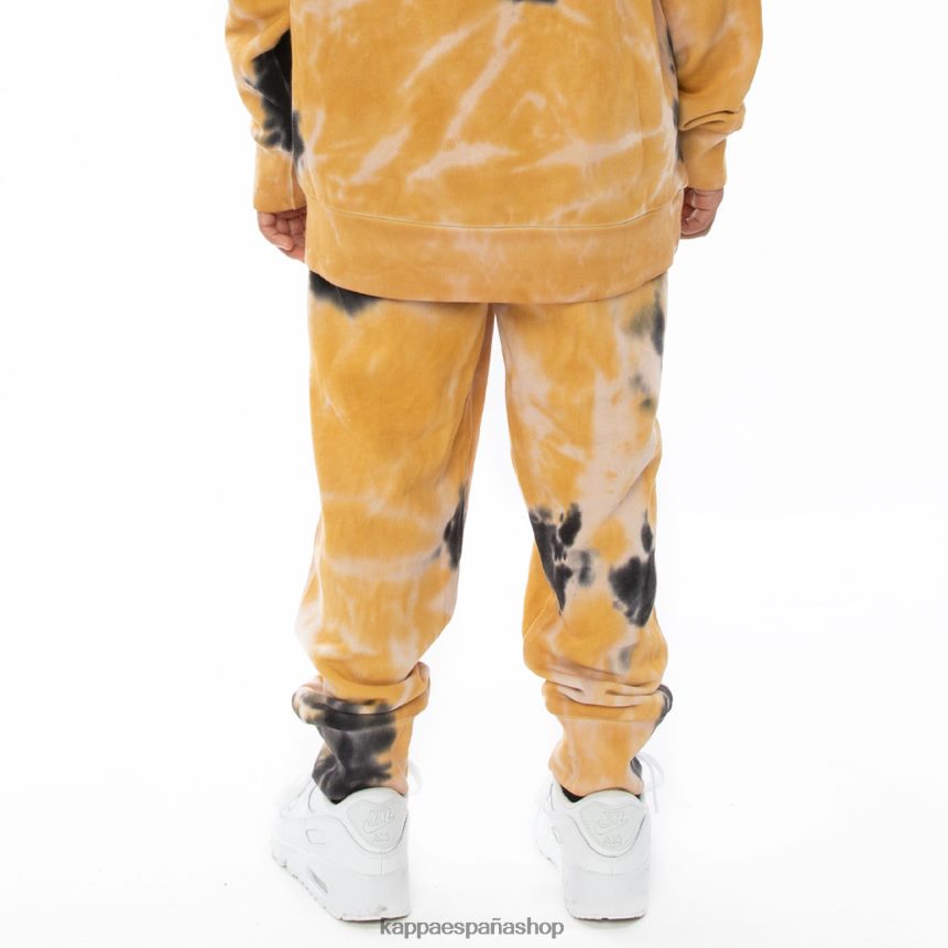 Kappa niños pantalones deportivos de teñido anudado culbio auténticos para niños crema brandy violeta tie-dye 4P8JZR614
