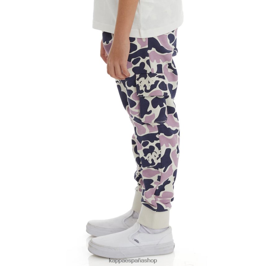 Kappa niños pantalones deportivos pakot auténticos para niños violeta azul marino 4P8JZR579