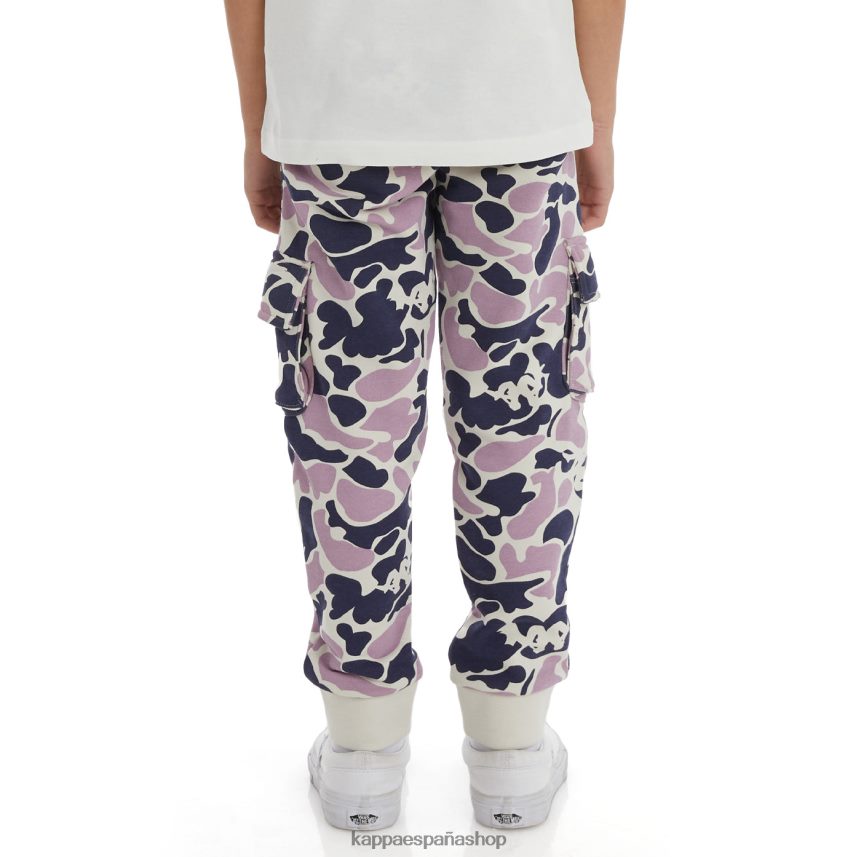 Kappa niños pantalones deportivos pakot auténticos para niños violeta azul marino 4P8JZR579