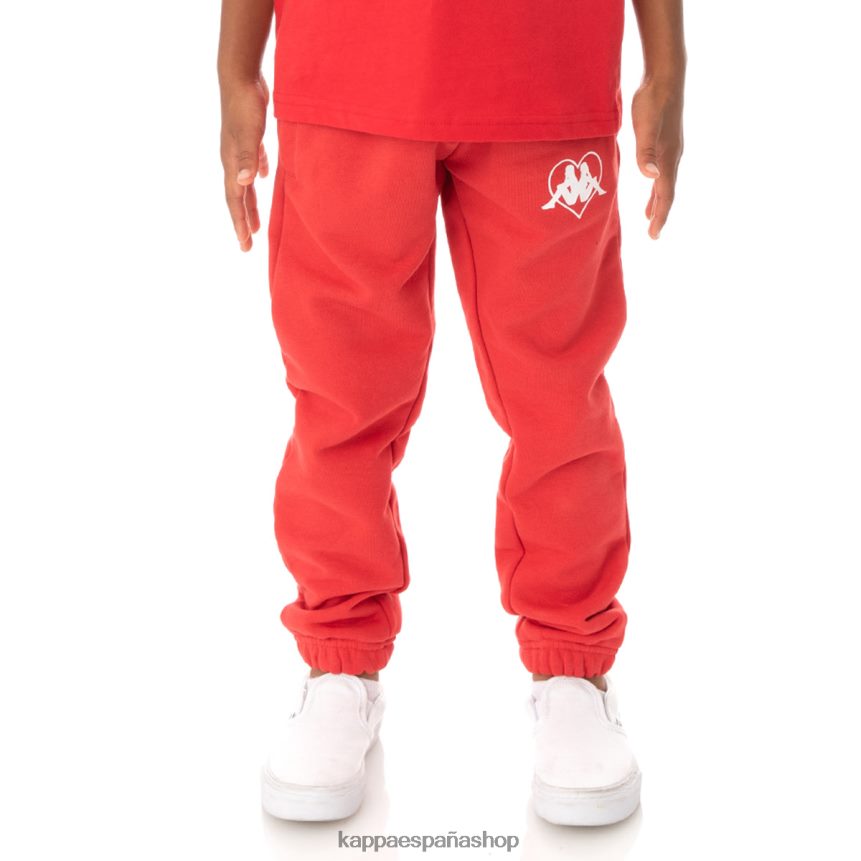Kappa niños pantalones deportivos para niños authentic love katowice rojo 4P8JZR609