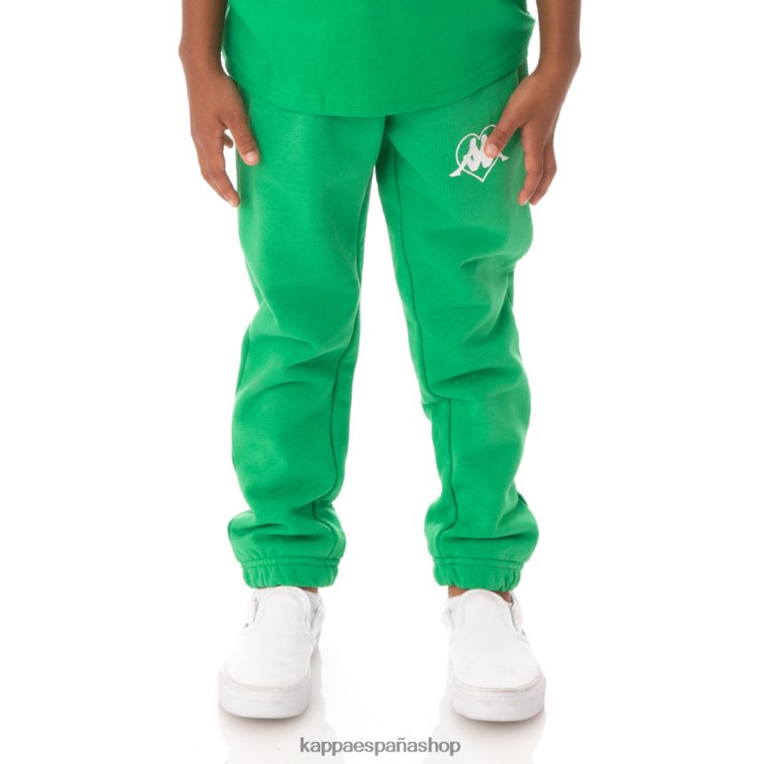 Kappa niños pantalones deportivos para niños authentic love katowice verde 4P8JZR608
