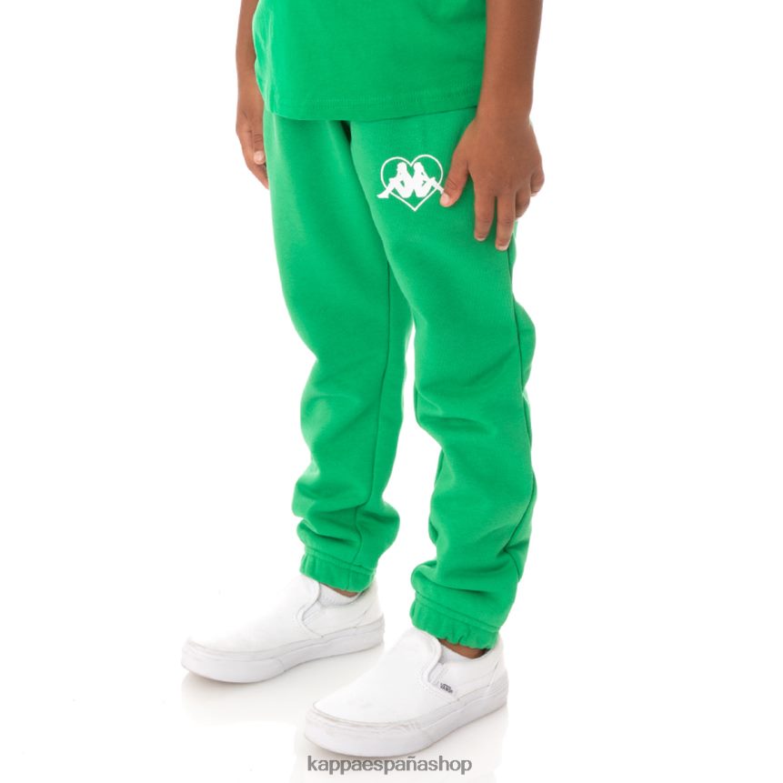Kappa niños pantalones deportivos para niños authentic love katowice verde 4P8JZR608