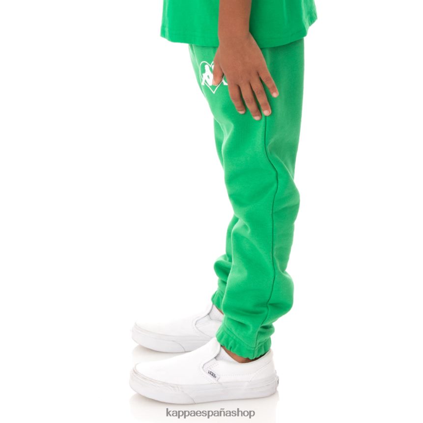 Kappa niños pantalones deportivos para niños authentic love katowice verde 4P8JZR608