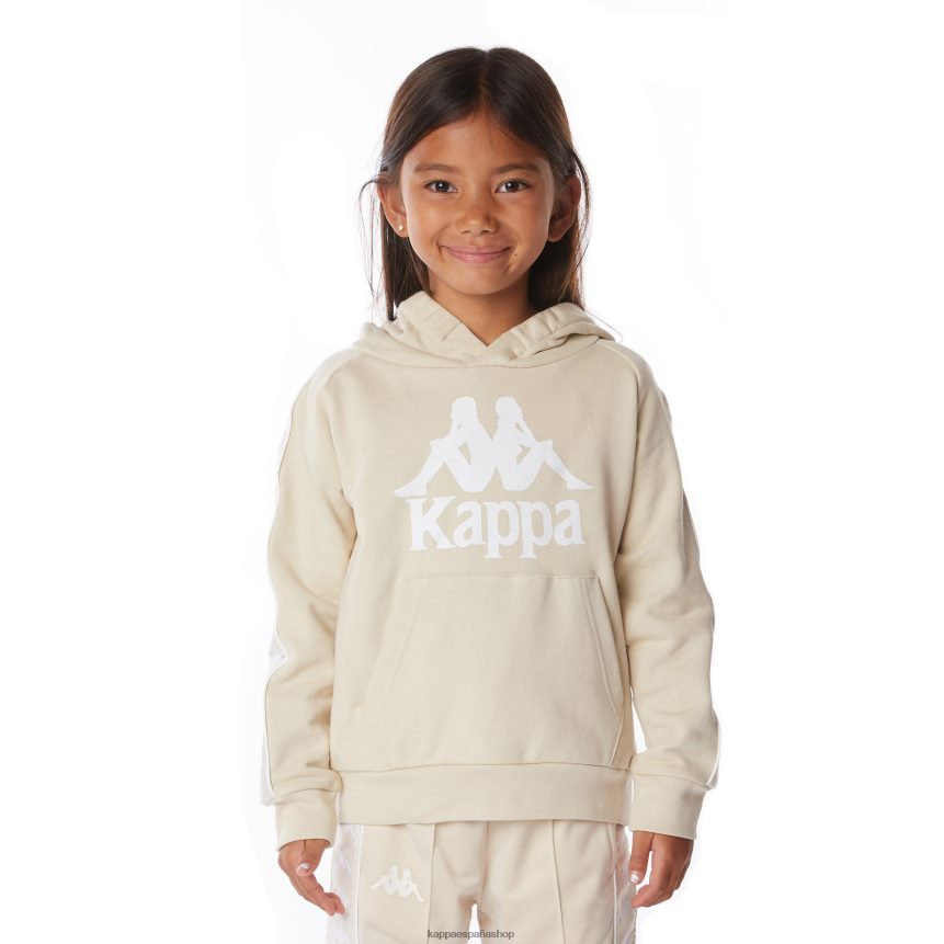 Kappa niños sudadera con capucha 222 banda hurtado 2 para niños beige 4P8JZR514