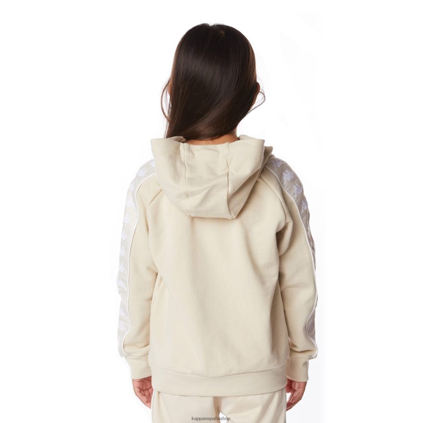 Kappa niños sudadera con capucha 222 banda hurtado 2 para niños beige 4P8JZR514