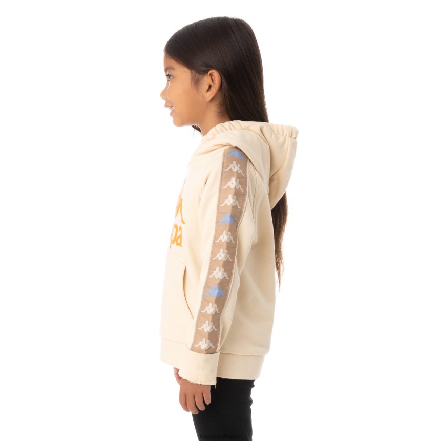 Kappa niños sudadera con capucha 222 banda hurtado 3 para niños beige 4P8JZR557