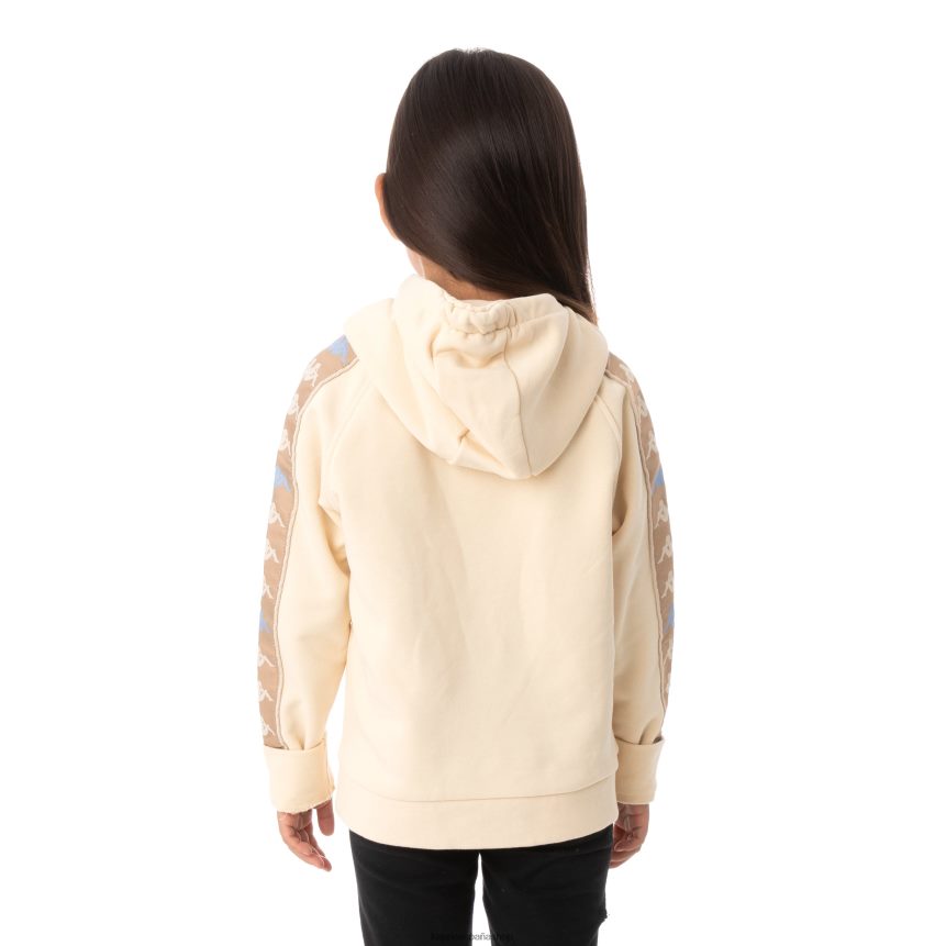 Kappa niños sudadera con capucha 222 banda hurtado 3 para niños beige 4P8JZR557