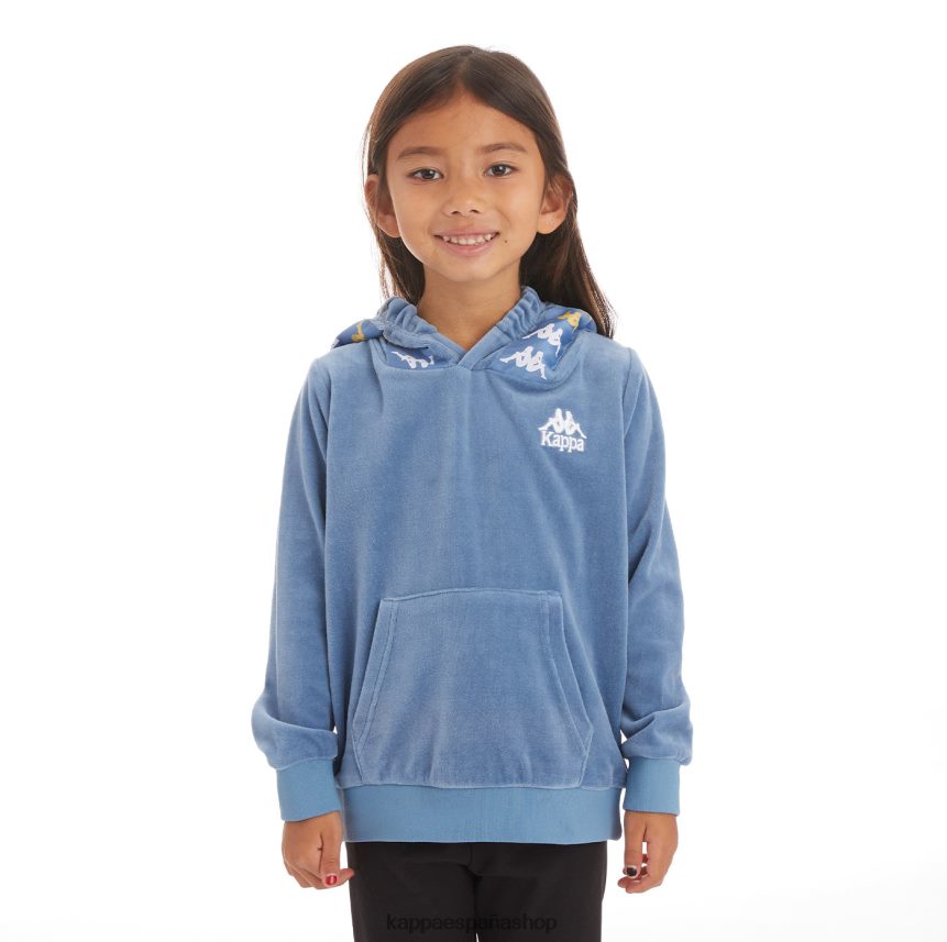 Kappa niños sudadera con capucha 222 banda loredo niños azul claro 4P8JZR539