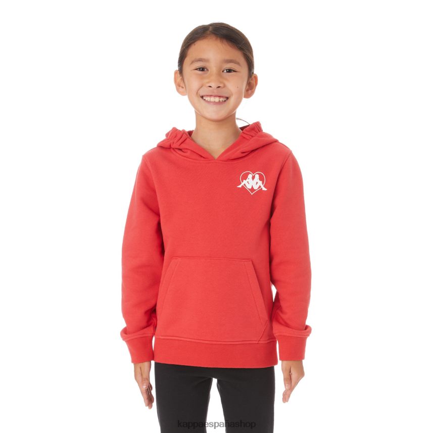 Kappa niños sudadera con capucha para niños authentic love torun rojo 4P8JZR553