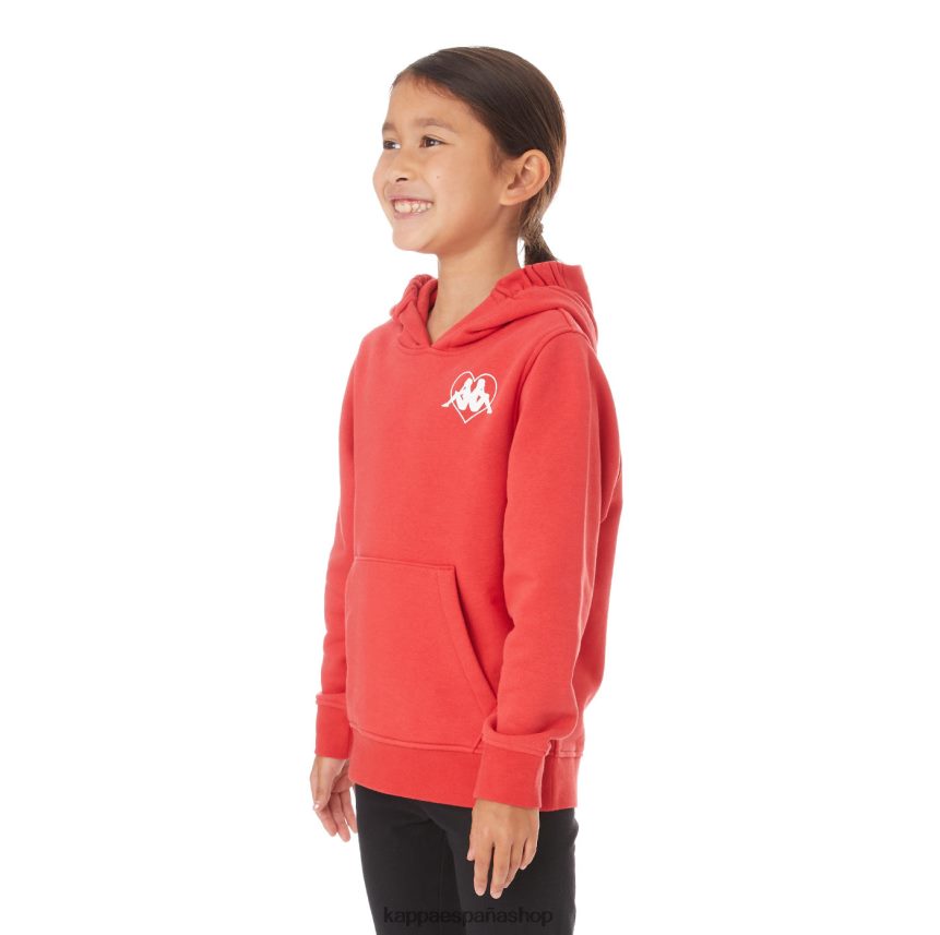 Kappa niños sudadera con capucha para niños authentic love torun rojo 4P8JZR553