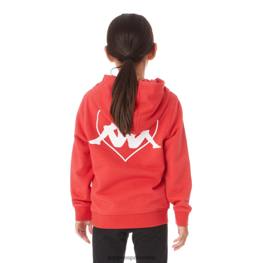 Kappa niños sudadera con capucha para niños authentic love torun rojo 4P8JZR553