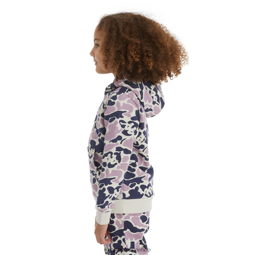 Kappa niños sudadera con capucha picadilly auténtica para niños violeta azul marino 4P8JZR521